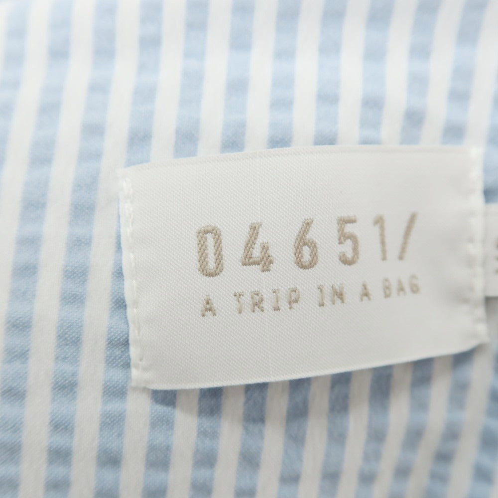 【新品】ア トリップ イン ア バッグ 04651/A TRIP IN A BAG ストレッチ シアサッカー ストライプ イージーパンツ スカイブルーxホワイト【サイズL】【 状態ランクN 】【 メンズ 】