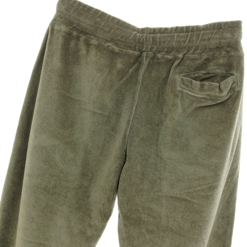 【新品】ア トリップ イン ア バッグ 04651/A TRIP IN A BAG コットン パイル ジョガーパンツ イージーパンツ ジャングルグリーン【サイズS】【 状態ランクN 】【 メンズ 】