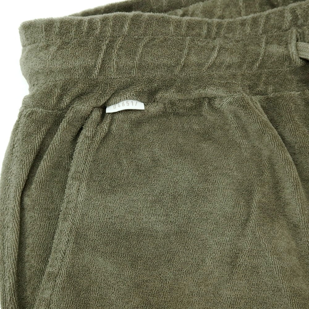 【新品】ア トリップ イン ア バッグ 04651/A TRIP IN A BAG コットン パイル ジョガーパンツ イージーパンツ ジャングルグリーン【サイズM】【 状態ランクN 】【 メンズ 】