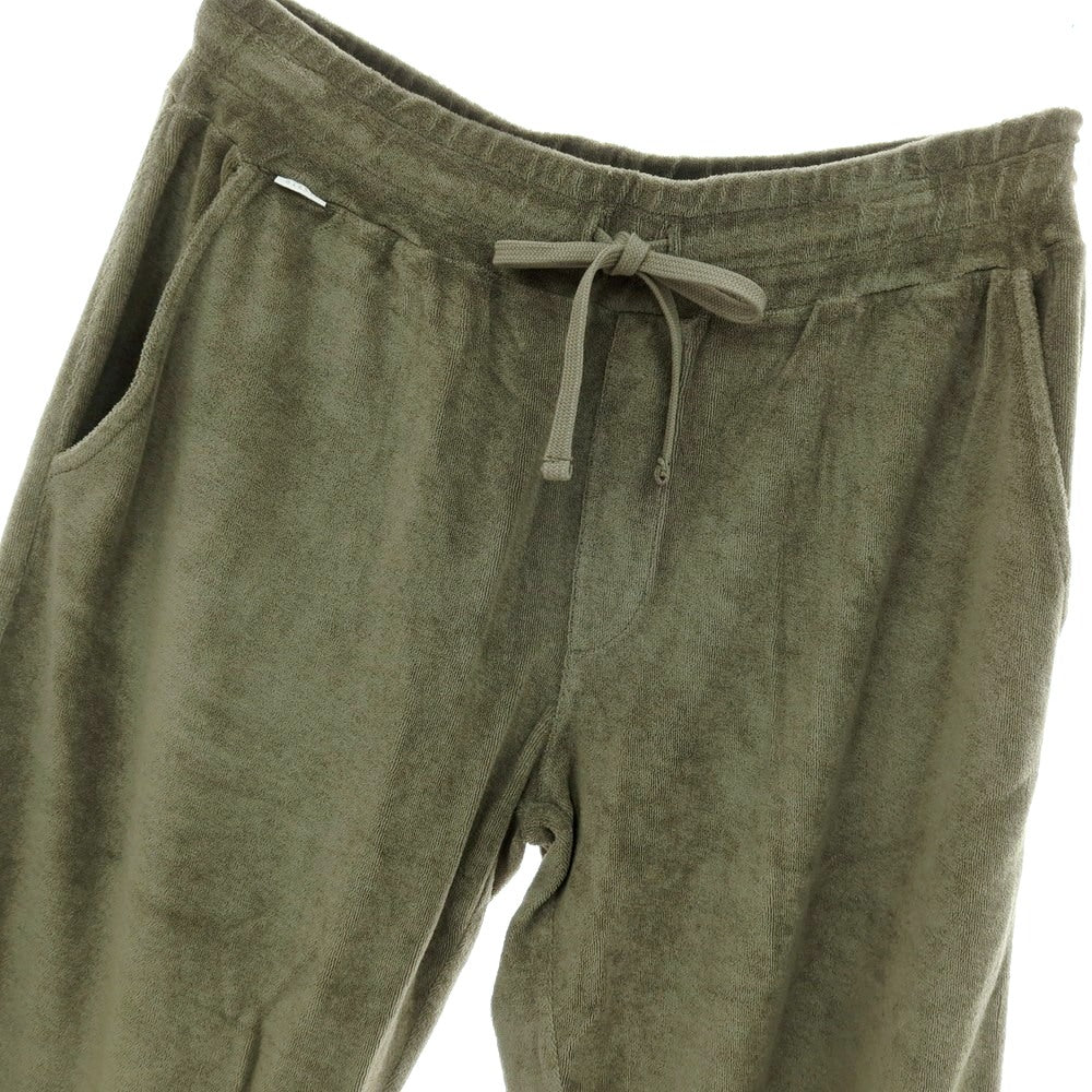 【新品】ア トリップ イン ア バッグ 04651/A TRIP IN A BAG コットン パイル ジョガーパンツ イージーパンツ ジャングルグリーン【サイズL】【 状態ランクN 】【 メンズ 】