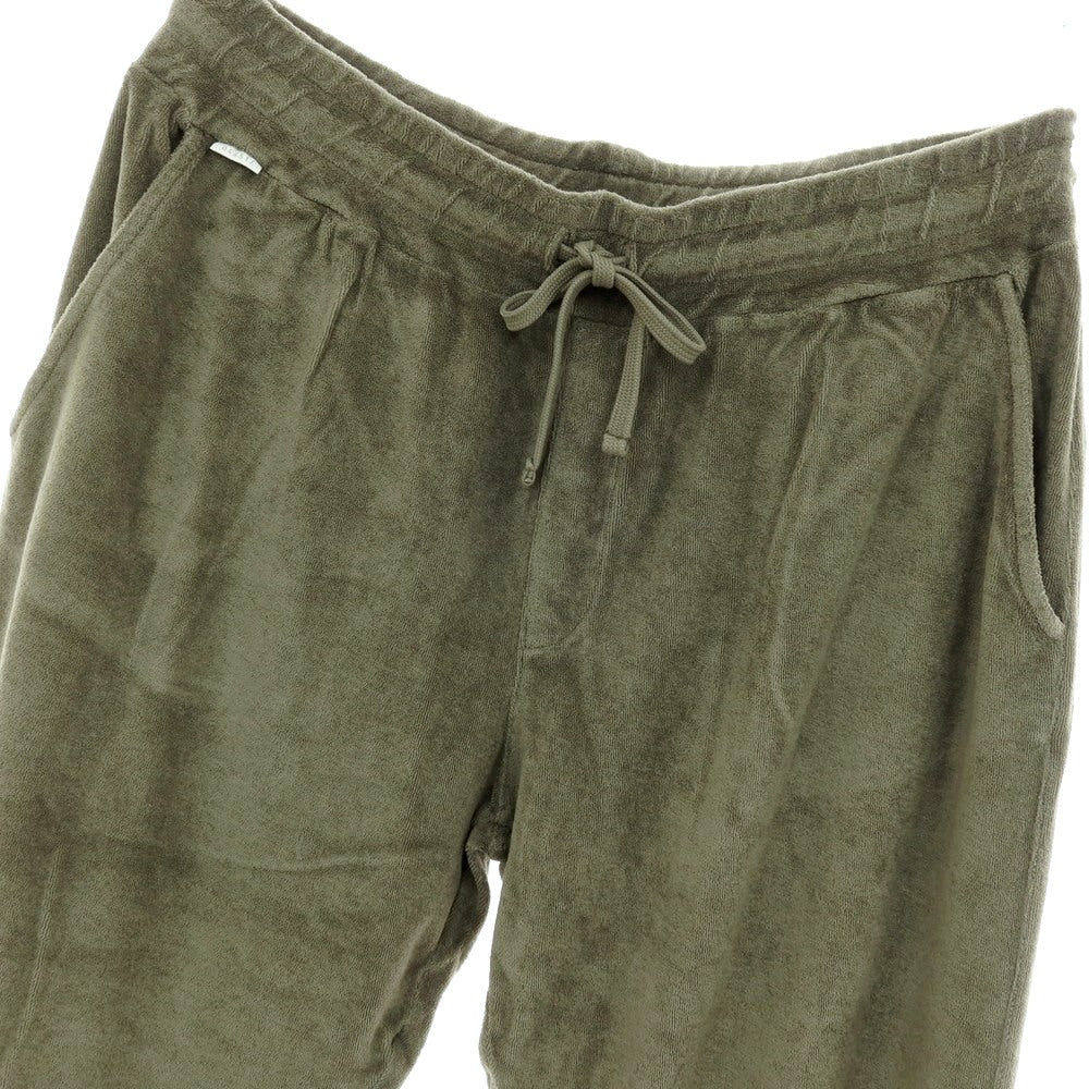 【新品】ア トリップ イン ア バッグ 04651/A TRIP IN A BAG コットン パイル ジョガーパンツ イージーパンツ ジャングルグリーン【サイズXXL】【 状態ランクN 】【 メンズ 】