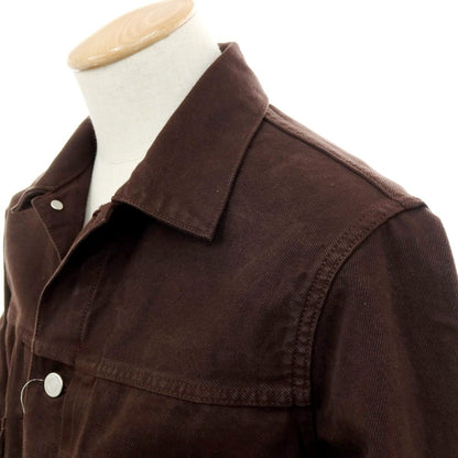 【中古】モモタロウ ジーンズ MOMOTARO JEANS カラー デニムジャケット ジージャン ブラウン【サイズS】【 状態ランクB 】【 メンズ 】