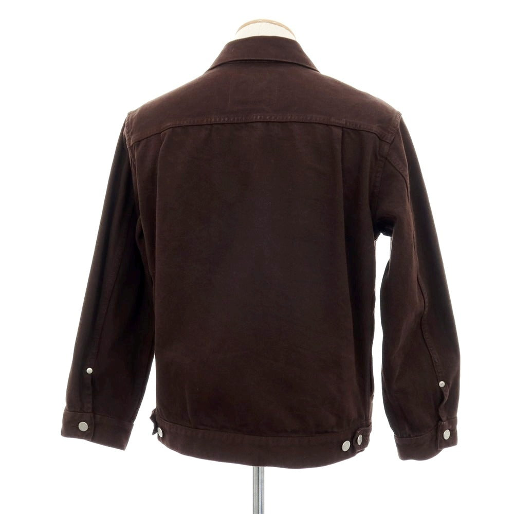 【中古】モモタロウ ジーンズ MOMOTARO JEANS カラー デニムジャケット ジージャン ブラウン【サイズS】【 状態ランクB 】【 メンズ 】