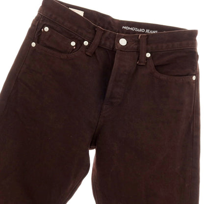 【中古】モモタロウ ジーンズ MOMOTARO JEANS セルビッチ カラーデニムパンツ ブラウン【サイズ30】【 状態ランクB 】【 メンズ 】