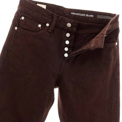 【中古】モモタロウ ジーンズ MOMOTARO JEANS セルビッチ カラーデニムパンツ ブラウン【サイズ30】【 状態ランクB 】【 メンズ 】