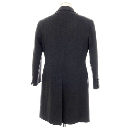 【中古】タリアトーレ TAGLIATORE ウールカシミヤ チェスターフィールドコート ダークグレー【サイズ44】【 状態ランクA 】【 メンズ 】