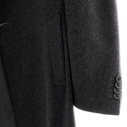 【中古】タリアトーレ TAGLIATORE ウールカシミヤ チェスターフィールドコート ダークグレー【サイズ44】【 状態ランクA 】【 メンズ 】