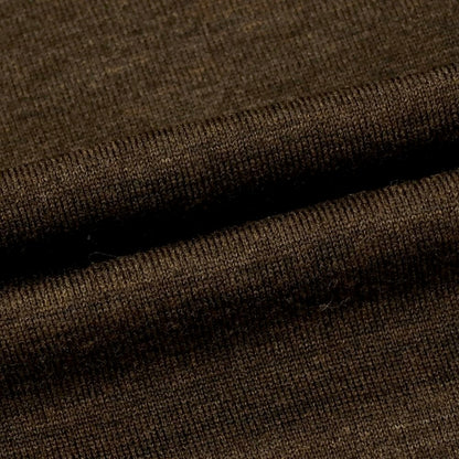 【中古】トゥモローランド TOMORROWLAND tricot ハイゲージ ウール クルーネック プルオーバーニット ブラウン【サイズXS】【 状態ランクB 】【 メンズ 】