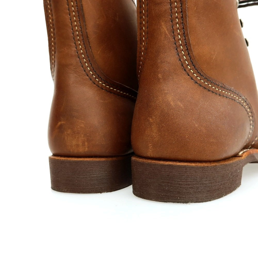 【中古】レッドウィング RED WING Iron Ranger レザー ブーツ ブラウン【 8 】【 状態ランクB 】【 メンズ 】 []