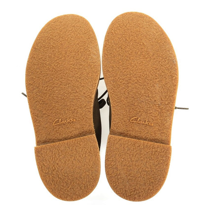 【中古】クラークス Clarks BUSHACRE3 26153531 スウェード チャッカブーツ カーキブラウン【サイズ7】【 状態ランクB 】【 メンズ 】