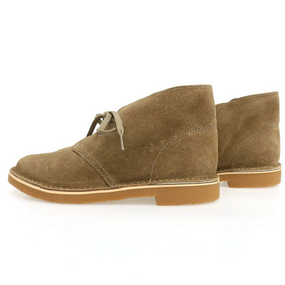 【中古】クラークス Clarks BUSHACRE3 26153531 スウェード チャッカブーツ カーキブラウン【サイズ7】【 状態ランクB 】【 メンズ 】