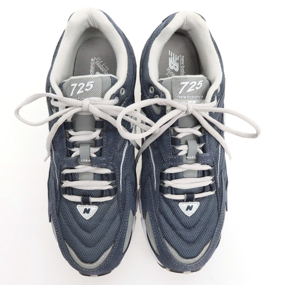 【中古】ニューバランス NEW BALANCE ML725Q スニーカー ネイビー【サイズ27】【 状態ランクB 】【 メンズ 】