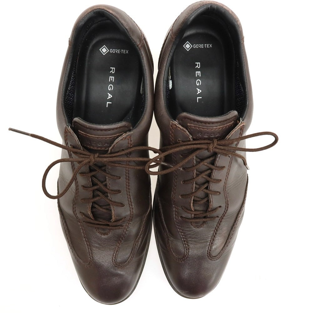 【中古】リーガル REGAL レザー スニーカー ブラウン【サイズ25.5】【 状態ランクC 】【 メンズ 】