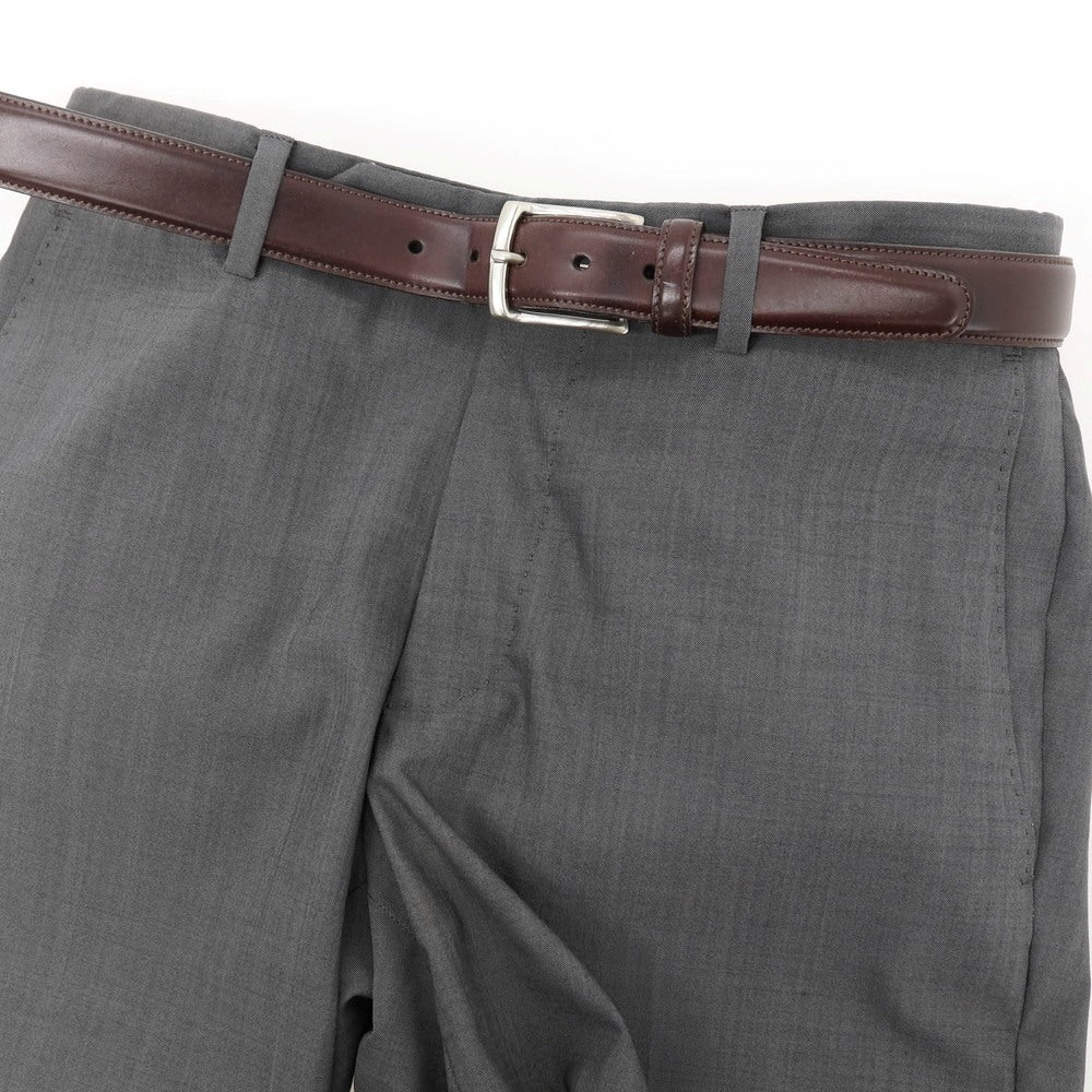 【中古】ケーティールイストン K.T.Lewiston シェルコートバン レザー ベルト ダークブラウンxシルバー【サイズ36/90】【 状態ランクC 】【 メンズ 】