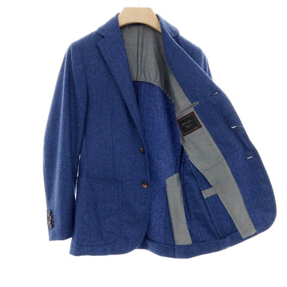 【中古】スティレ ラティーノ STILE LATINO ウールカシミヤ テーラードジャケット ブルー【サイズ42】【 状態ランクB 】【 メンズ 】