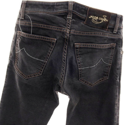 【中古】ヤコブコーエン JACOB COHEN PW622 COMF ストレッチ デニムパンツ ブラック【サイズ28】【 状態ランクB 】【 メンズ 】