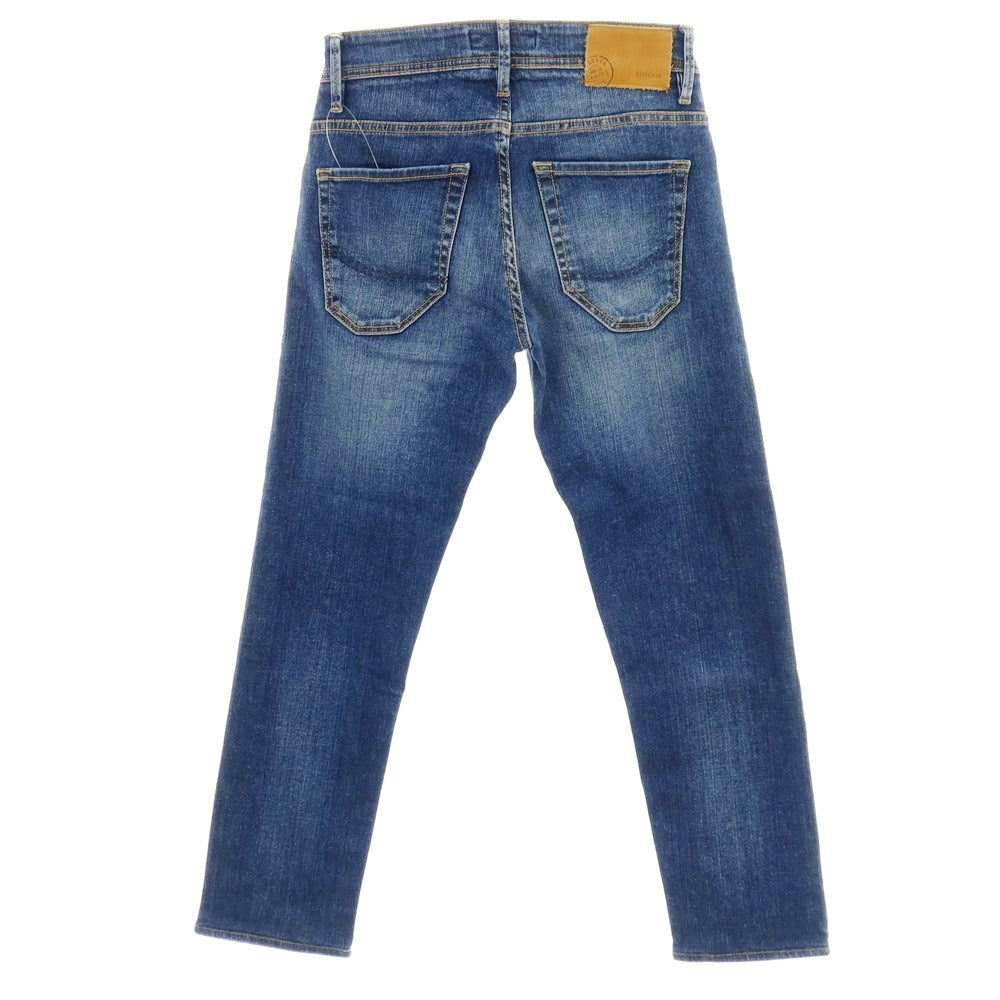 【中古】シビリア SIVIGLIA ストレッチ デニムパンツ ネイビー【サイズ28】【 状態ランクB 】【 メンズ 】[CPD]
