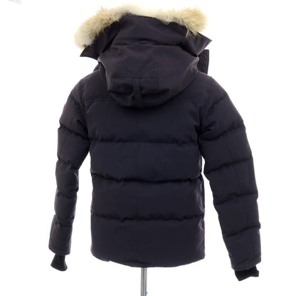 【中古】カナダグース CANADA GOOSE WYNDHAM PARKA ダウンジャケット ネイビー【サイズS】【 状態ランクD 】【 メンズ 】