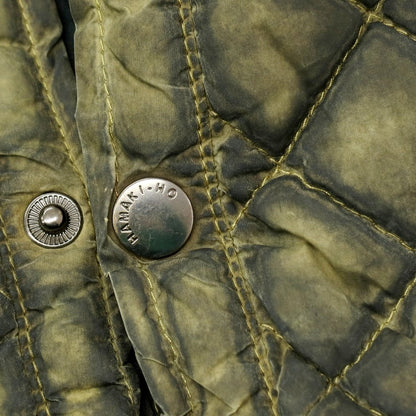 【中古】ハマキホ HAMAKI-HO ナイロン 中綿ブルゾン オリーブ【サイズM】【 状態ランクB 】【 メンズ 】