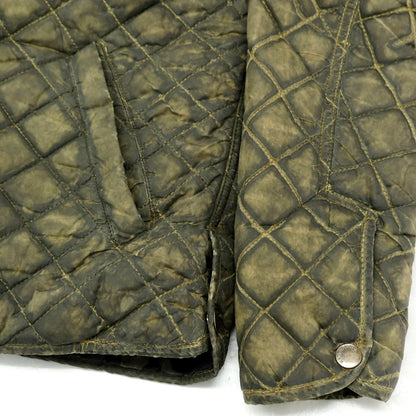 【中古】ハマキホ HAMAKI-HO ナイロン 中綿ブルゾン オリーブ【サイズM】【 状態ランクB 】【 メンズ 】