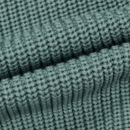 【中古】バトナー BATONER ウール クルーネック プルオーバーニット スモーキーグリーン【サイズ1】【 状態ランクB 】【 メンズ 】