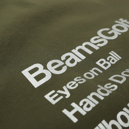 【SALE30%OFF/返品不可】【中古】ビームス ゴルフ BEAMS GOLF ポリエステル Vネック ノースリーブカットソー ベスト オリーブ【 サイズS 】【 状態ランクB 】【 メンズ 】