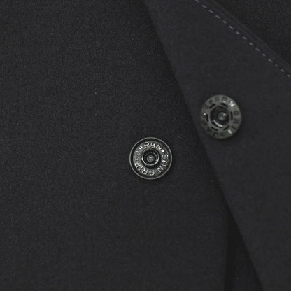 【中古】デサント DESCENTE ポリエステル オープンカラー 半袖シャツ ブラック【サイズS】【 状態ランクB 】【 メンズ 】