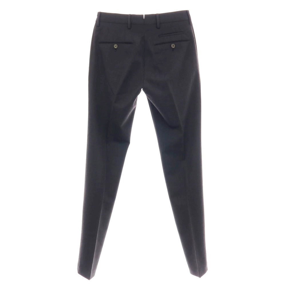 【中古】ピーティーゼロウーノ PT01 TRAVVELER ポリエステルウール ドレススラックスパンツ チャコールグレー【サイズ44】【 状態ランクB 】【 メンズ 】