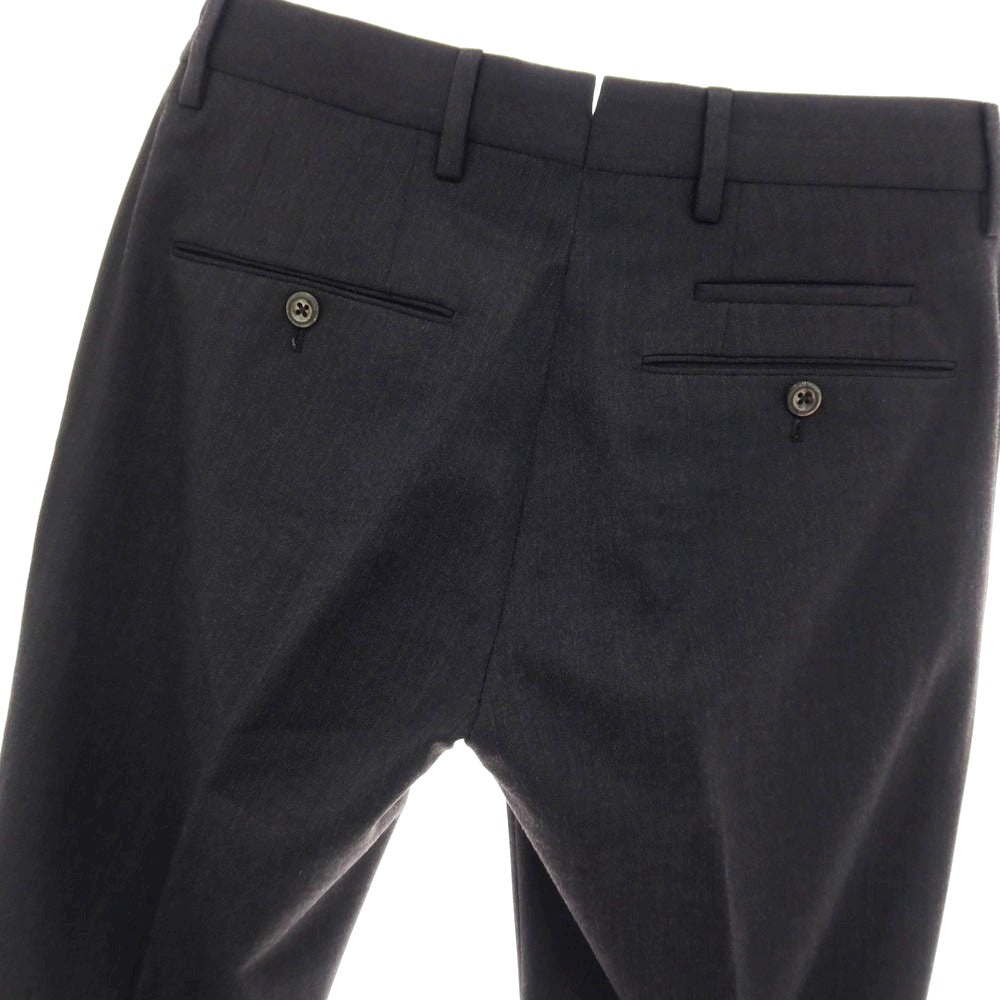 【中古】ピーティーゼロウーノ PT01 TRAVVELER ポリエステルウール ドレススラックスパンツ チャコールグレー【サイズ44】【 状態ランクB 】【 メンズ 】