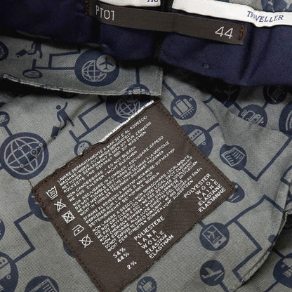 【中古】ピーティーゼロウーノ PT01 TRAVVELER ポリエステルウール ドレススラックスパンツ チャコールグレー【サイズ44】【 状態ランクB 】【 メンズ 】