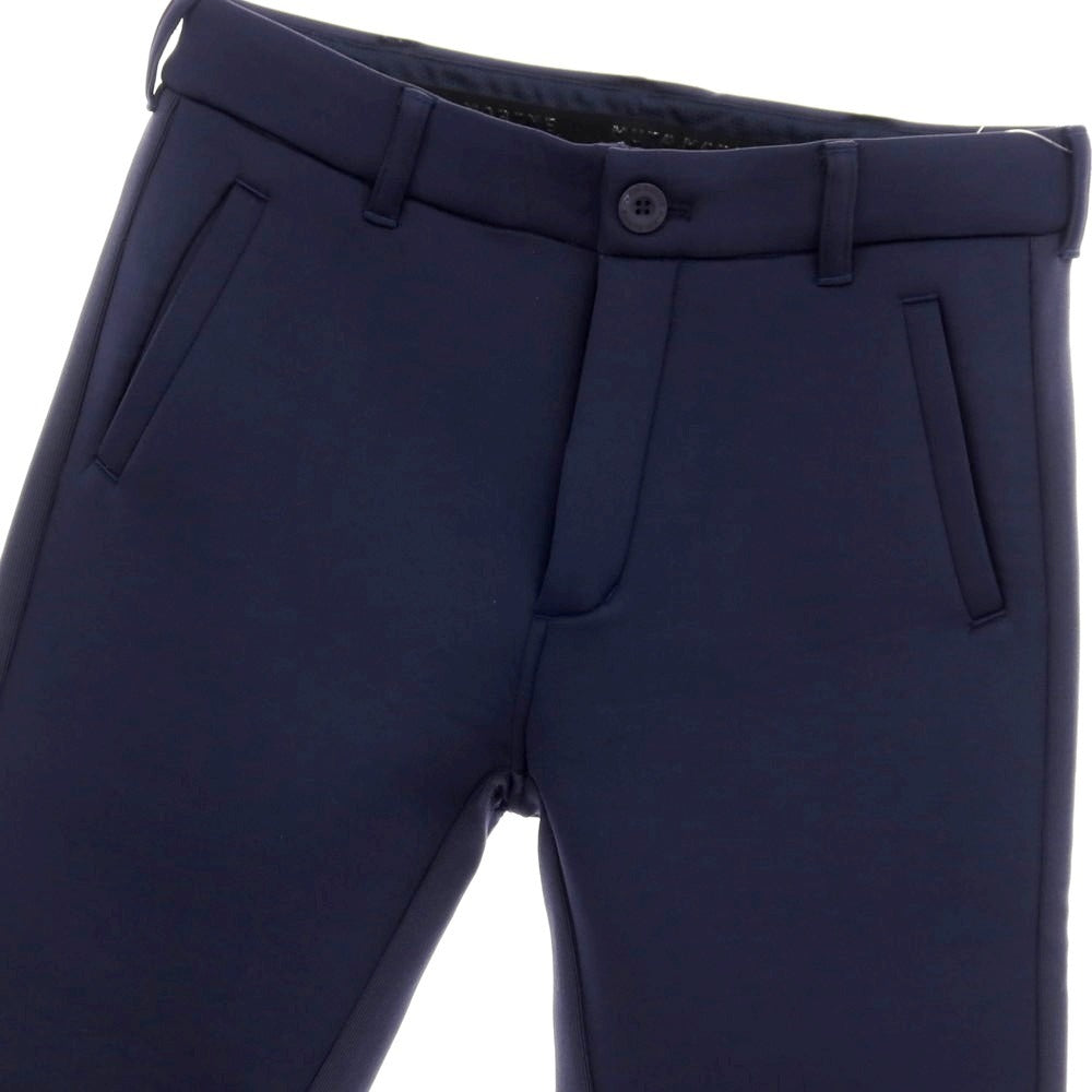 【中古】ムータ muta × ADVICS ポリエステルレーヨン スウェットパンツ ネイビー【サイズ5】【 状態ランクB 】【 メンズ 】