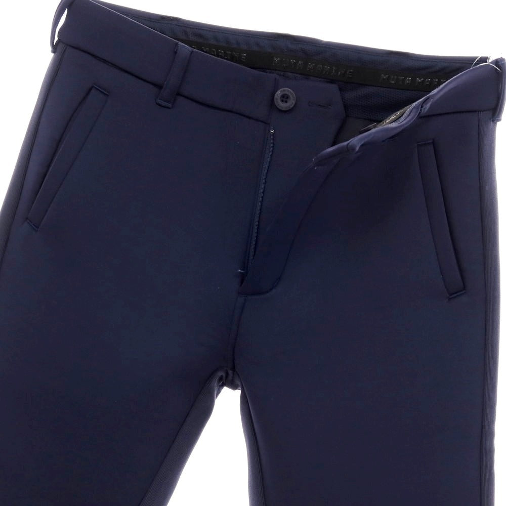 【中古】ムータ muta × ADVICS ポリエステルレーヨン スウェットパンツ ネイビー【サイズ5】【 状態ランクB 】【 メンズ 】