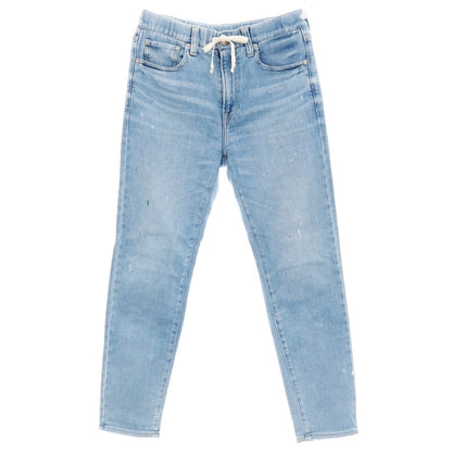 【中古】レッドカード RED CARD ストレッチ ペンキ加工 イージーデニムパンツ ライトブルー【サイズ30】【 状態ランクC 】【 メンズ 】