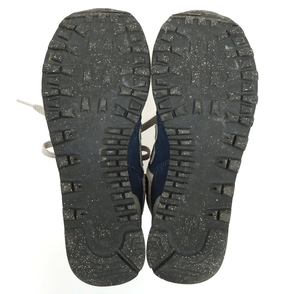 【中古】ニューバランス NEW BALANCE ML574EVN スウェード スニーカー ネイビー【 25.5 】【 状態ランクC 】【 メンズ 】 []