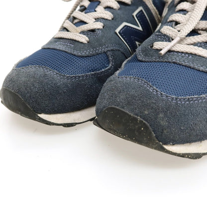 【中古】ニューバランス NEW BALANCE ML574EVN スウェード スニーカー ネイビー【 25.5 】【 状態ランクC 】【 メンズ 】 []