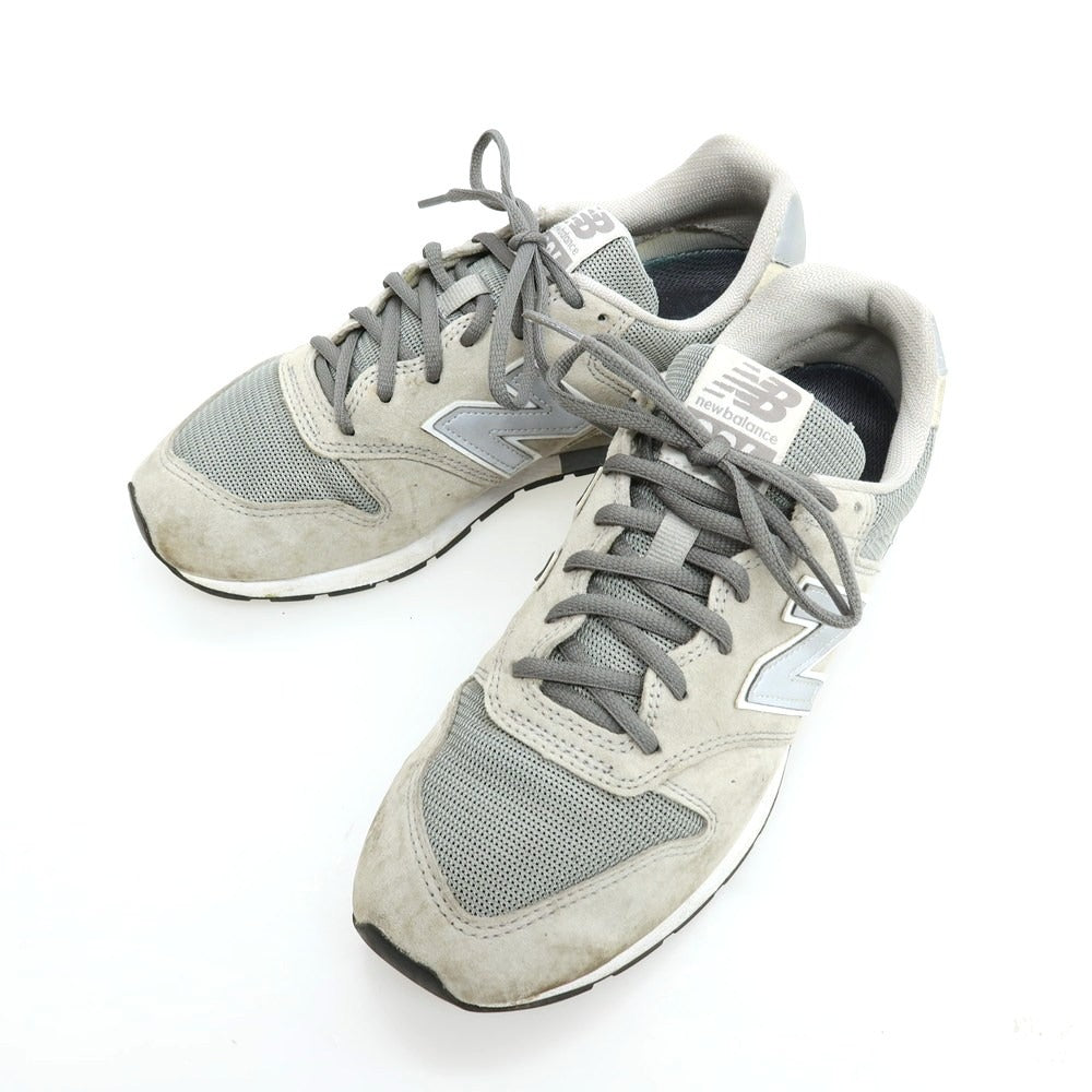 【中古】ニューバランス NEW BALANCE CM996GR2 スウェード スニーカー グレー【サイズ25.5】【 状態ランクC 】【 メンズ 】