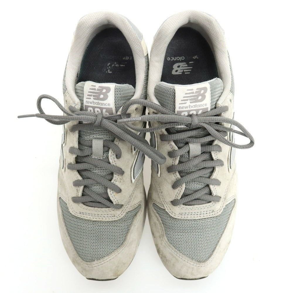 【中古】ニューバランス NEW BALANCE CM996GR2 スウェード スニーカー グレー【サイズ25.5】【 状態ランクC 】【 メンズ 】