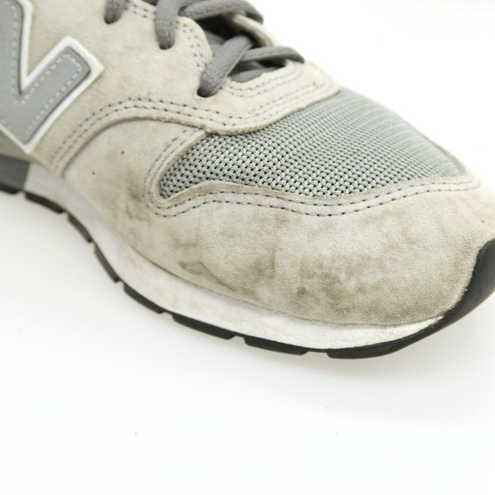 【中古】ニューバランス NEW BALANCE CM996GR2 スウェード スニーカー グレー【 25.5 】【 状態ランクC 】【 メンズ 】 []