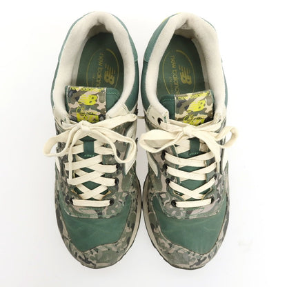 【中古】ニューバランス NEW BALANCE ML574CBC スニーカー グリーンxグレー【 26 】【 状態ランクC 】【 メンズ 】 []