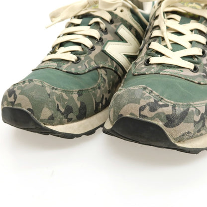 【中古】ニューバランス NEW BALANCE ML574CBC スニーカー グリーンxグレー【 26 】【 状態ランクC 】【 メンズ 】 []