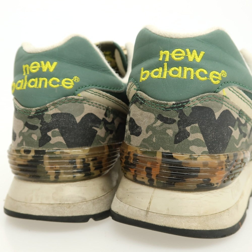 【中古】ニューバランス NEW BALANCE ML574CBC スニーカー グリーンxグレー【 26 】【 状態ランクC 】【 メンズ 】 []