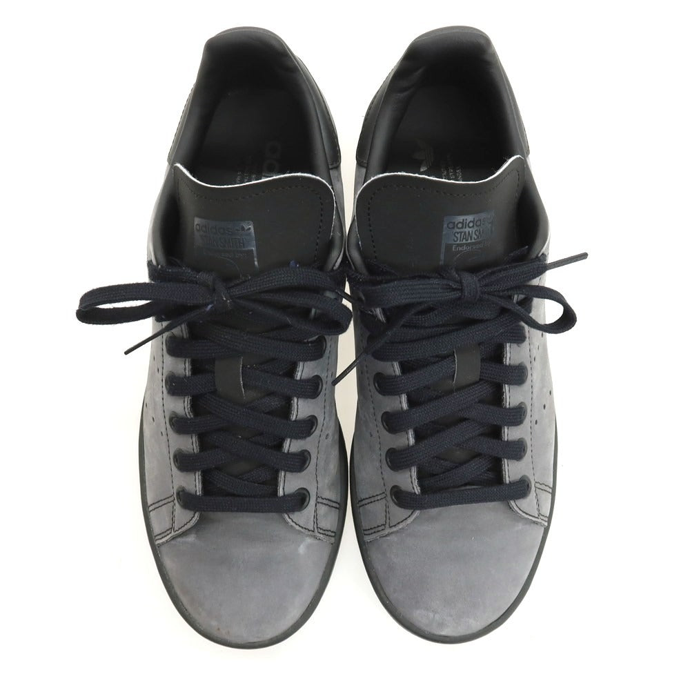 【中古】アディダス adidas STAN SMITH スウェード スニーカー ダークグレー【サイズ25.5】【 状態ランクB 】【 メンズ 】