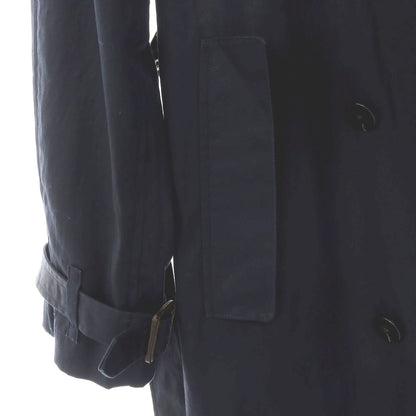 【中古】エス S コットン トレンチコート ネイビー【サイズ1】【 状態ランクB 】【 メンズ 】