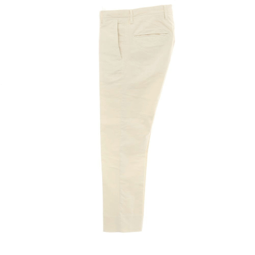 【中古】インコテックス スラックス INCOTEX SLACKS ストレッチ ツイルコットン カジュアルスラックスパンツ アイボリー【サイズ29】【 状態ランクB 】【 メンズ 】