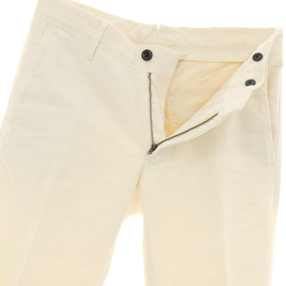 【中古】インコテックス スラックス INCOTEX SLACKS ストレッチ ツイルコットン カジュアルスラックスパンツ アイボリー【サイズ29】【 状態ランクB 】【 メンズ 】