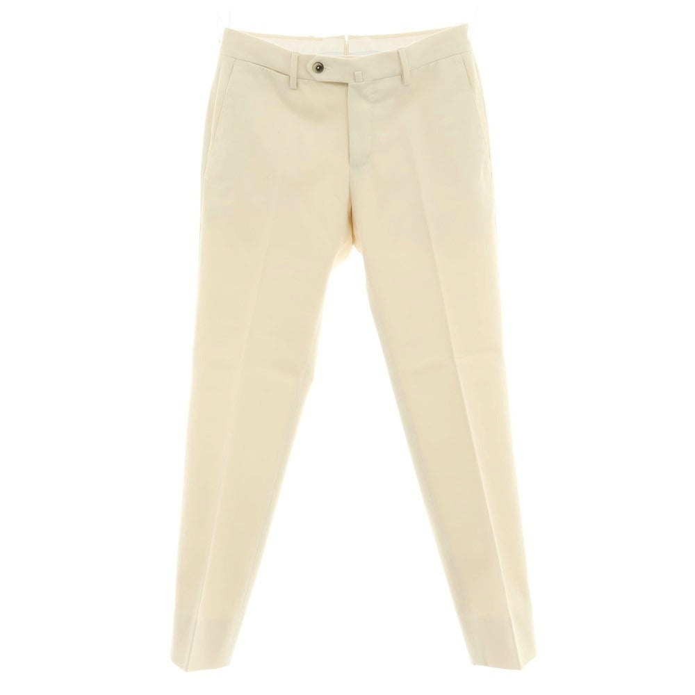 【中古】ピーティートリノ PT TORINO ストレッチ コットンウール カジュアルスラックスパンツ ライトベージュ【サイズ44】【 状態ランクB 】【 メンズ 】