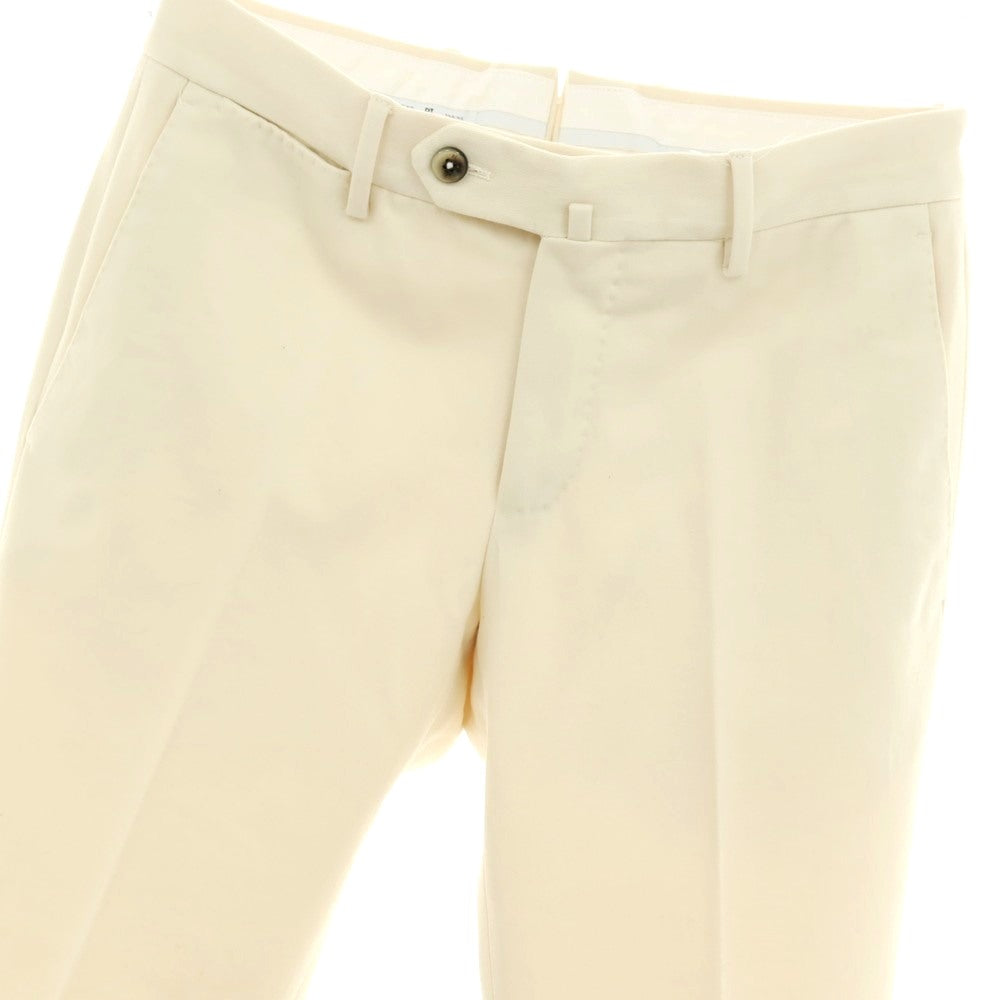 【中古】ピーティートリノ PT TORINO ストレッチ コットンウール カジュアルスラックスパンツ ライトベージュ【サイズ44】【 状態ランクB 】【 メンズ 】