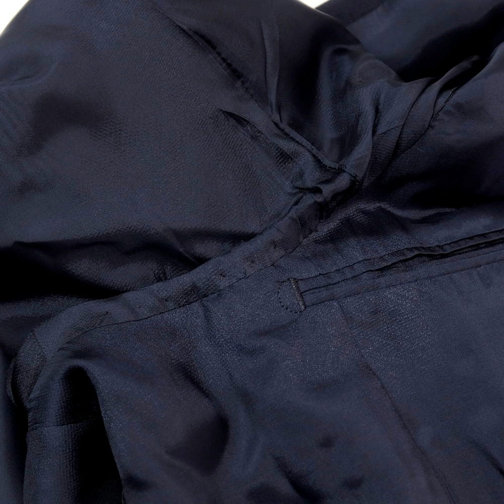 【中古】サルトリアピスケス Sartoria Pisthes レーヨンウール 2つボタンスーツ ネイビー【 サイズ44 】【 状態ランクC 】【 メンズ 】 [APD]