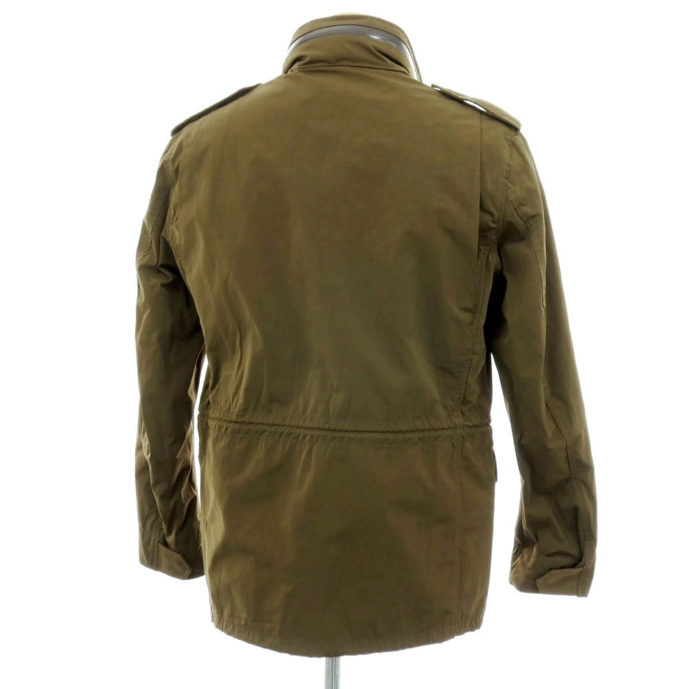 【中古】アバハウス ABAHOUSE ポリエステルナイロン M-65 ミリタリージャケット オリーブ【サイズ44】【 状態ランクB 】【 メンズ 】[CPD]
