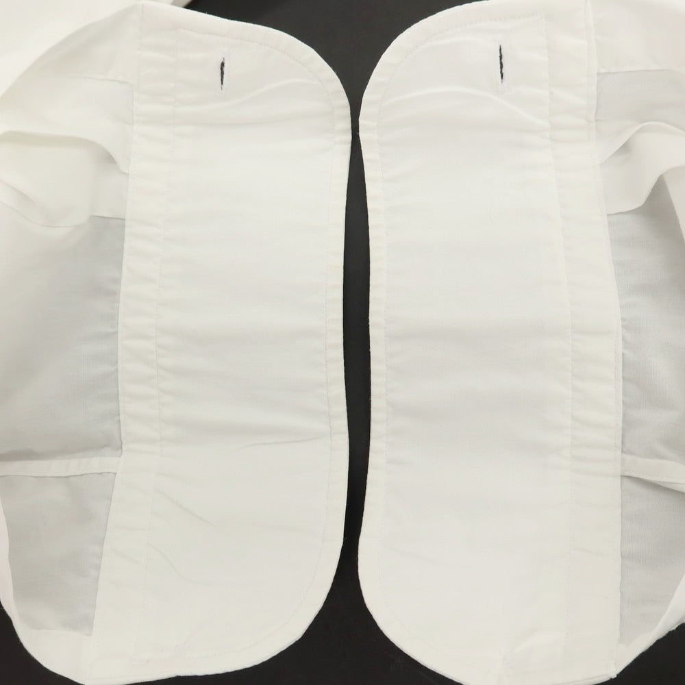 【中古】アルコディオ ARCODIO ストレッチ コットン セミワイドカラー ドレスシャツ ホワイト【サイズ37】【 状態ランクC 】【 メンズ 】